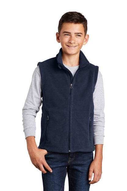Port Authority Youth Value Fleece Vest. Y219 (Choose Your Logo)