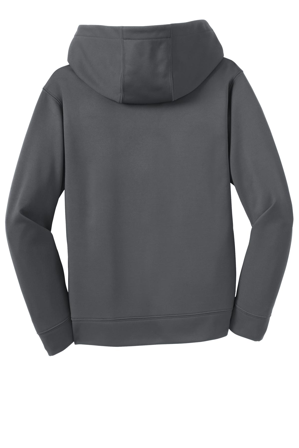 Sport-Tek Youth Sport-Wick Fleece Hooded Pullover. YST244 (Choose Your Design)