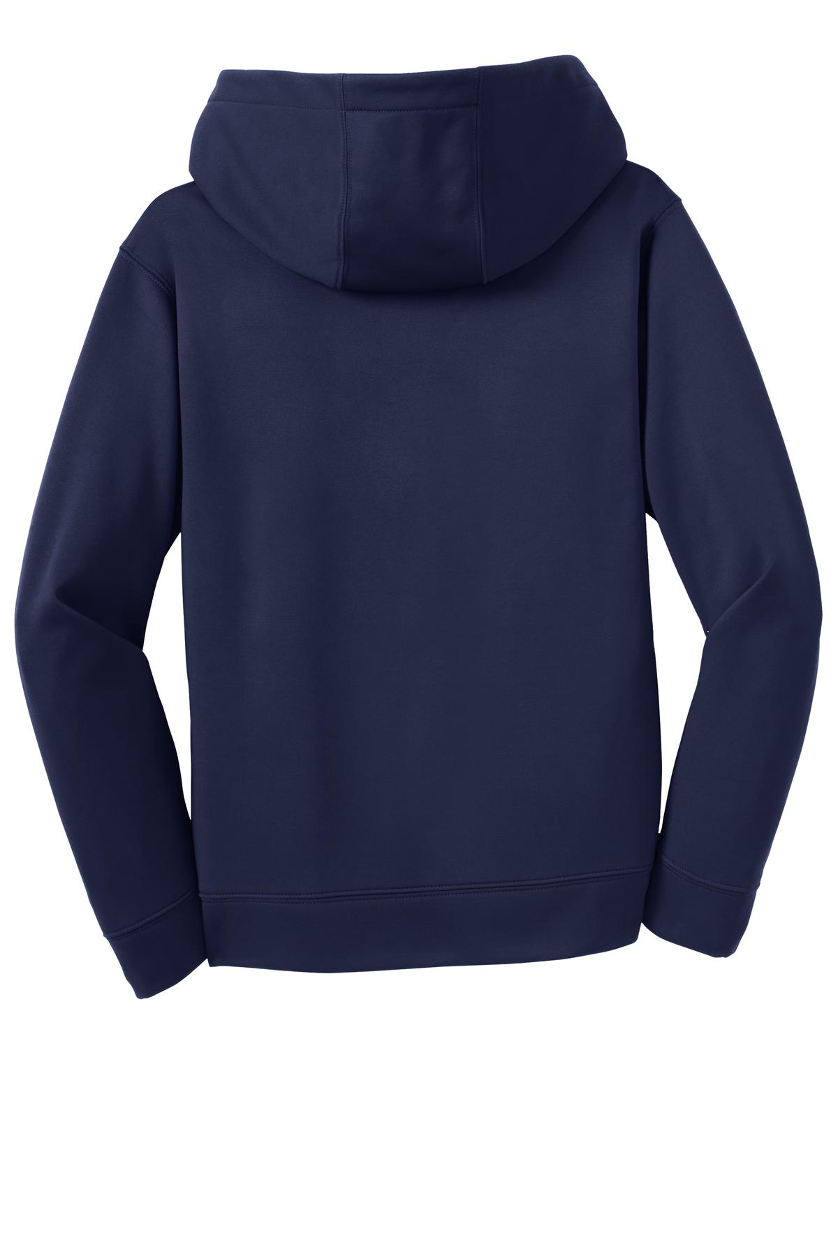 Sport-Tek Youth Sport-Wick Fleece Hooded Pullover. YST244 (Choose Your Design)