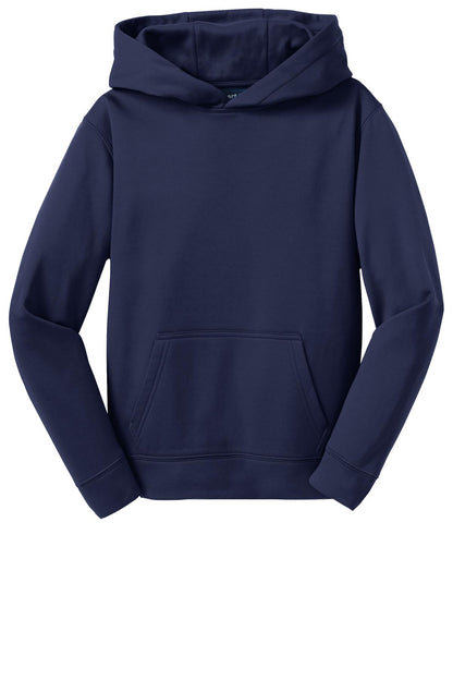 Sport-Tek Youth Sport-Wick Fleece Hooded Pullover. YST244 (Choose Your Design)