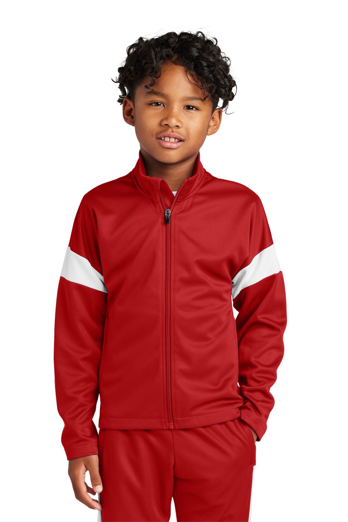 Sport-Tek Youth Travel Full-Zip Jacket. YST800 (Choose Your Design)