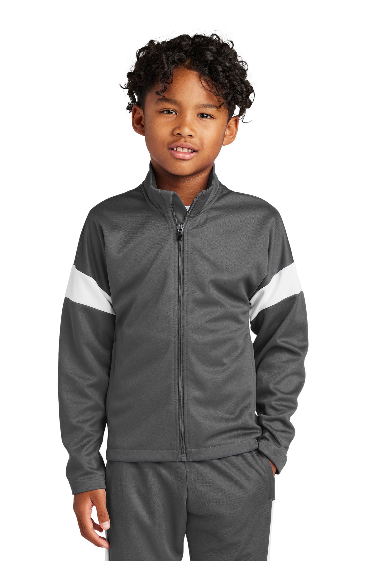 Sport-Tek Youth Travel Full-Zip Jacket. YST800 (Choose Your Design)