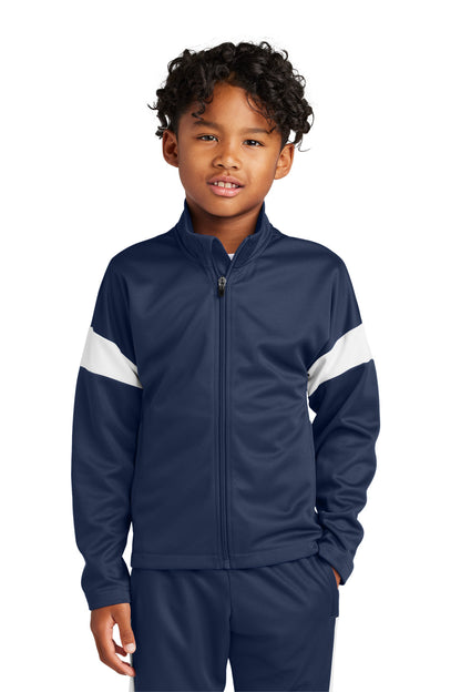 Sport-Tek Youth Travel Full-Zip Jacket. YST800 (Choose Your Design)