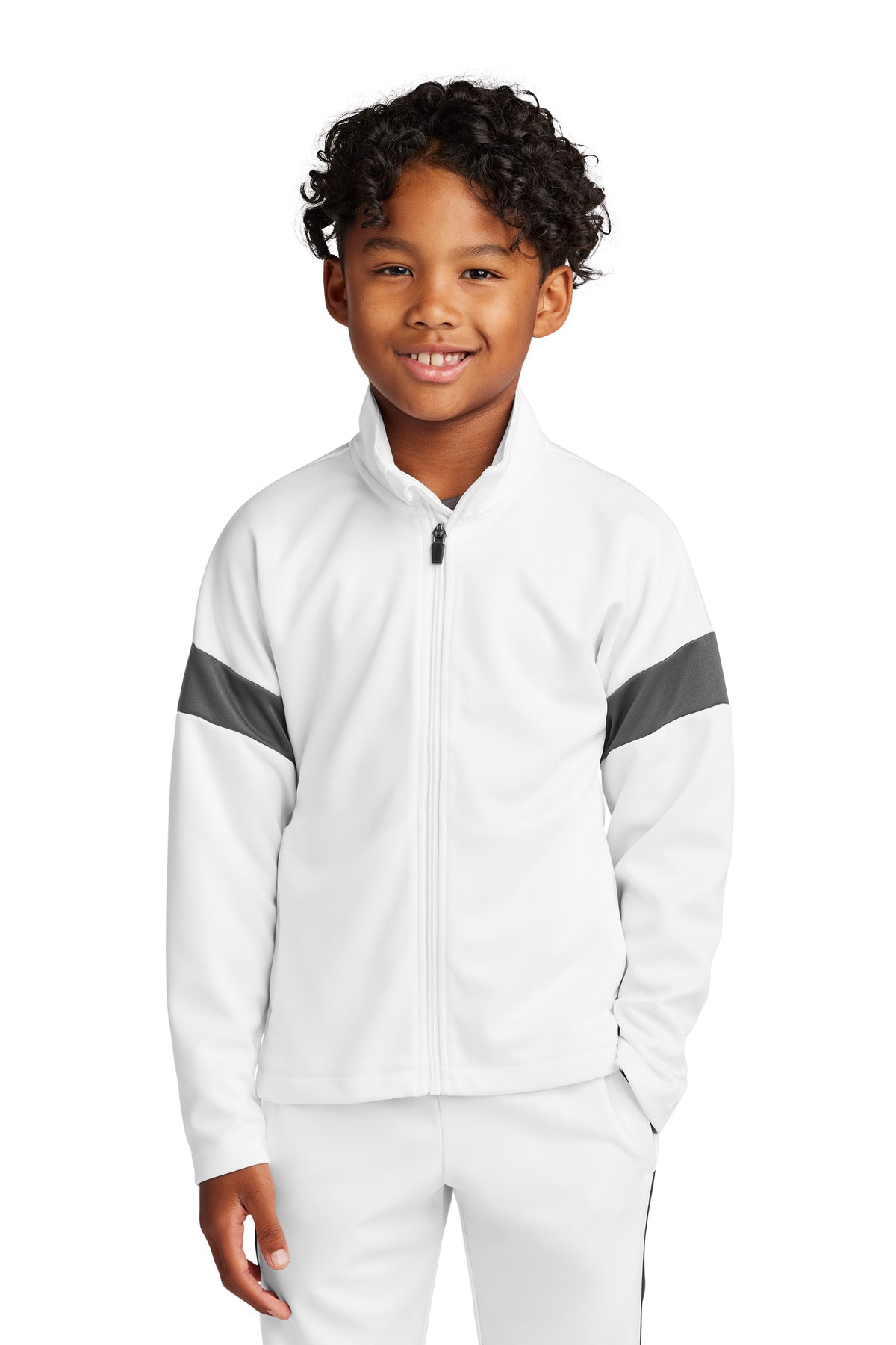 Sport-Tek Youth Travel Full-Zip Jacket. YST800 (Choose Your Design)