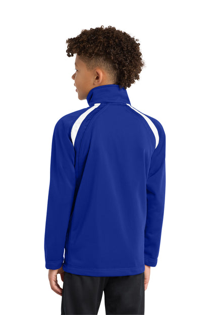 Sport-Tek Youth Tricot Track Jacket. YST90 (Choose Your Design)