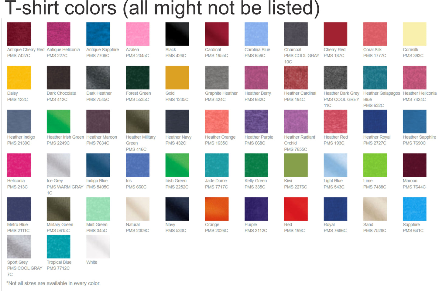 NMCB 25 Other Color Items (Ship to you at US Address)