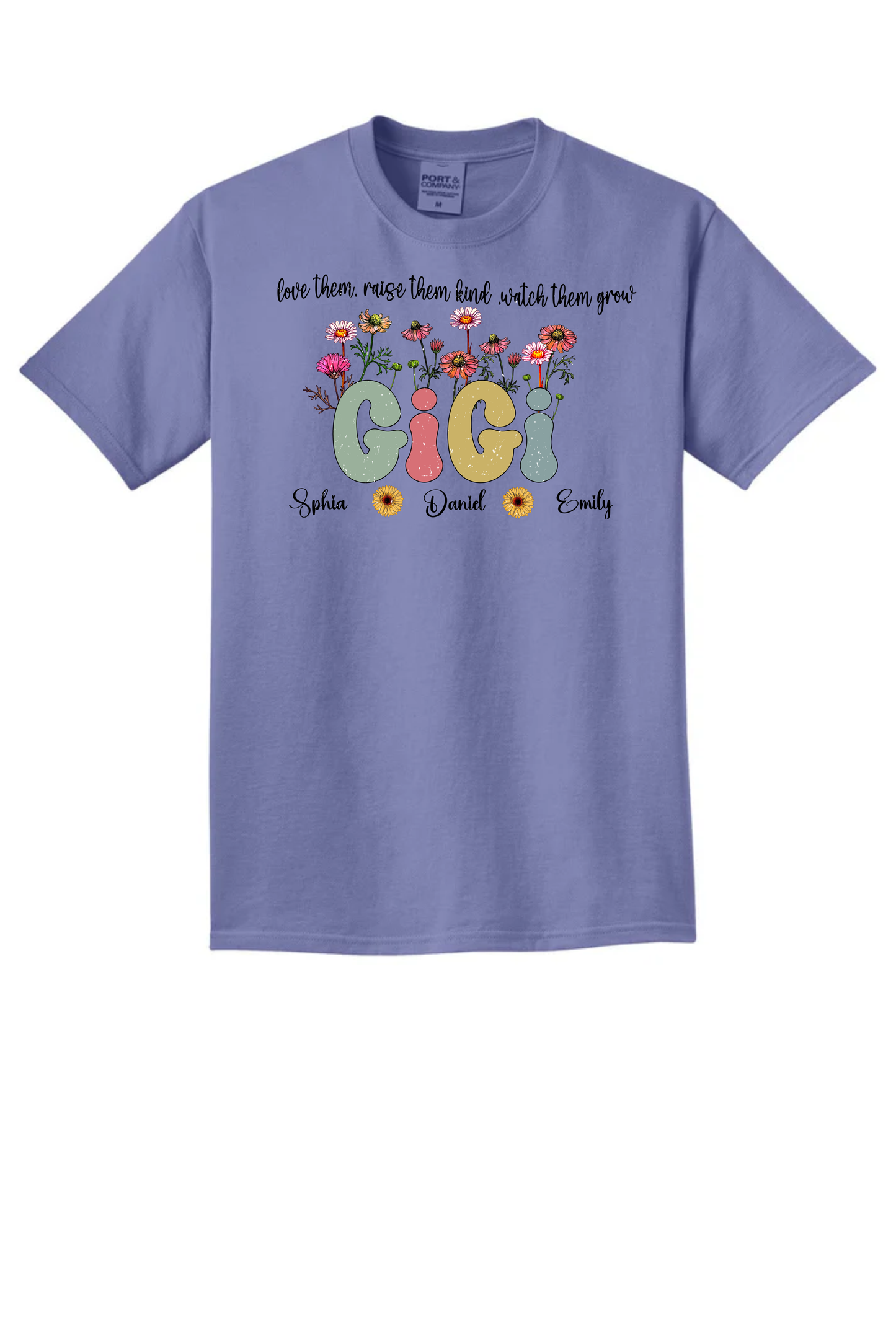 Wild Flowers - Custom Text and Custom Year - (M00-D-Flower02)