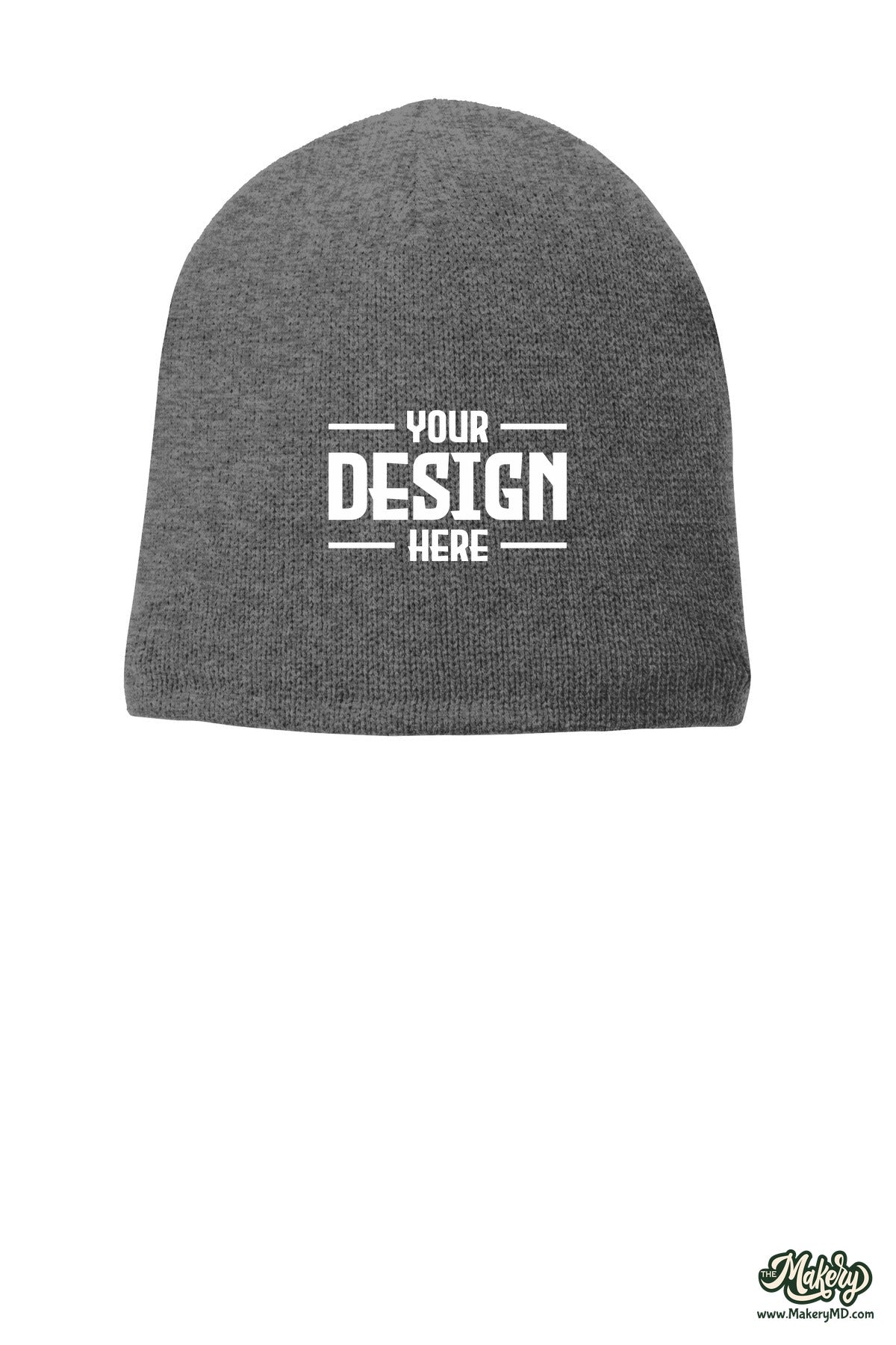 Port & Company Fleece-Lined Beanie Cap. CP91L (Choose Your Design)