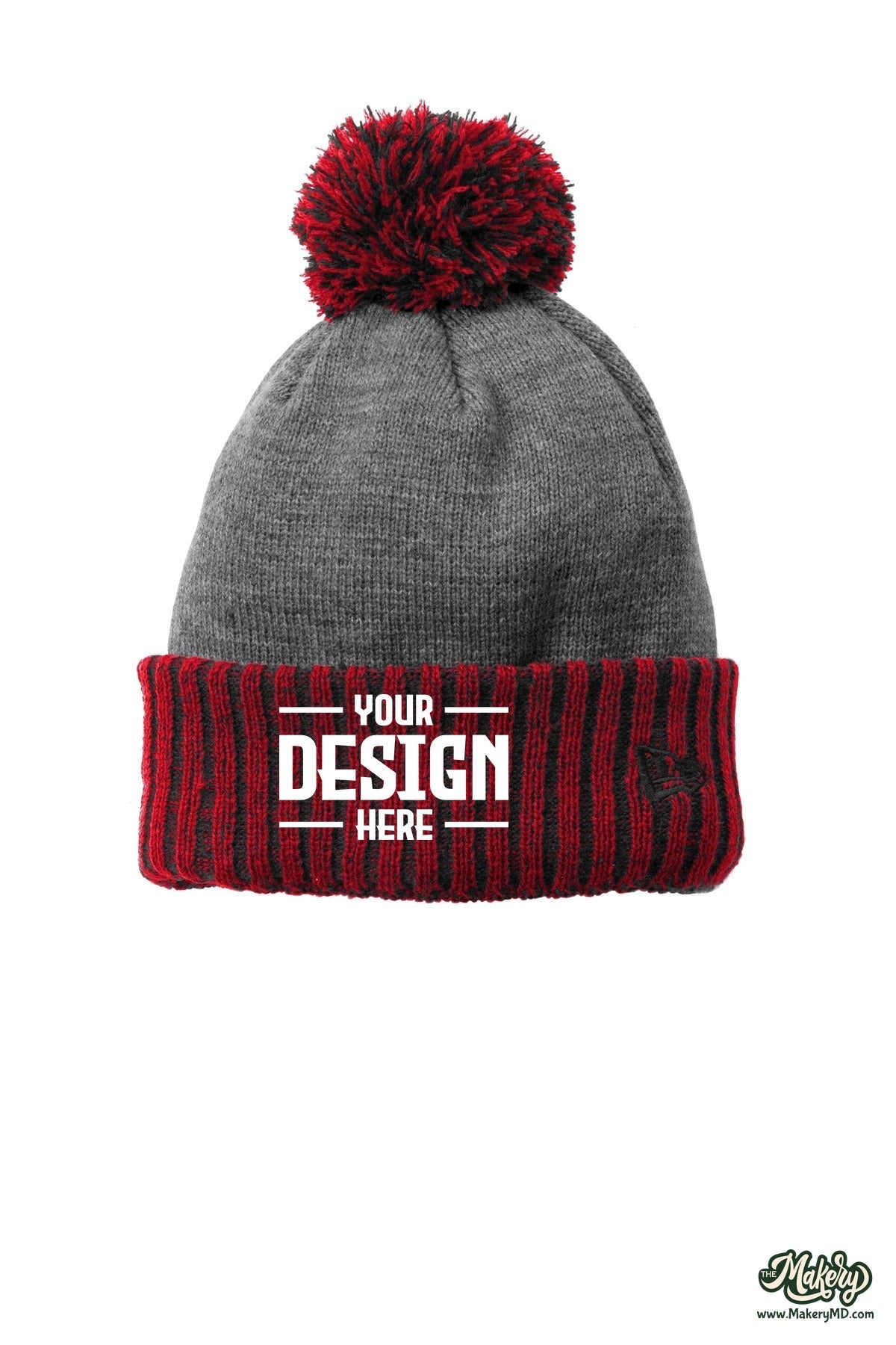 New Era Colorblock Cuffed Beanie. NE904 (Choose Your Design)