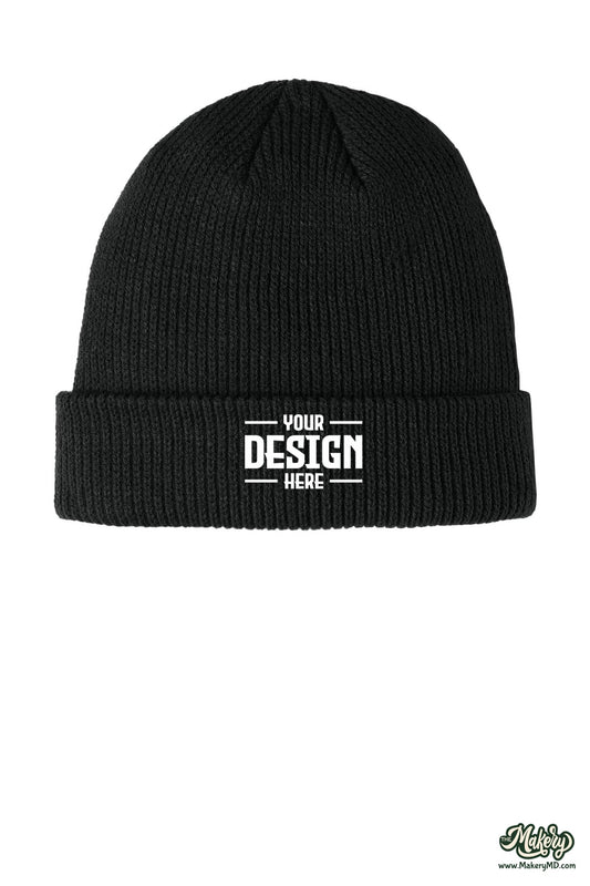 Port Authority Cozy Cuffed Beanie. C977 (Choose Your Design)