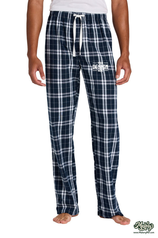 District Flannel Plaid Pant. DT1800 (Choose Your Design)