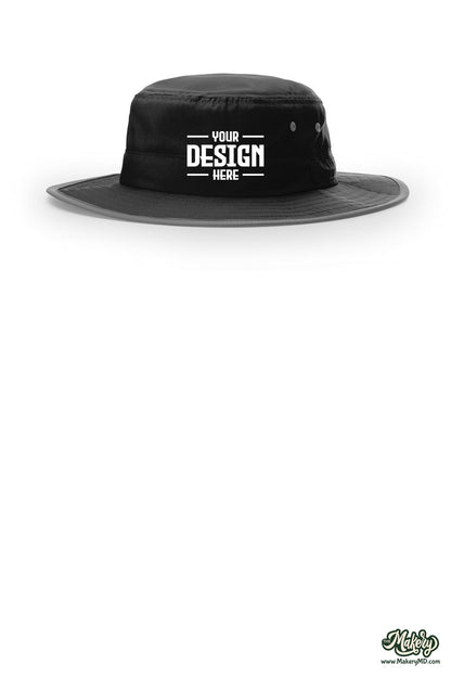 Richardson Lite Wide Brim Hat. 810 (Choose Your Design)