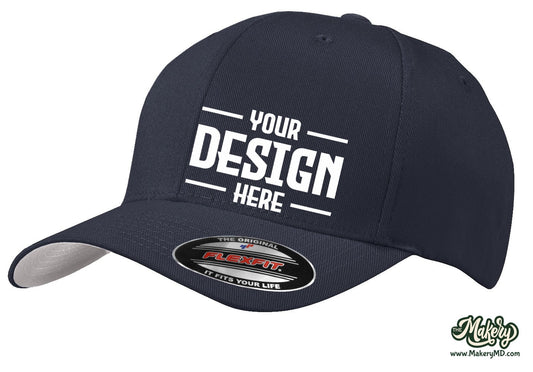 Port Authority Flexfit Cap. C865 (Choose Your Design)