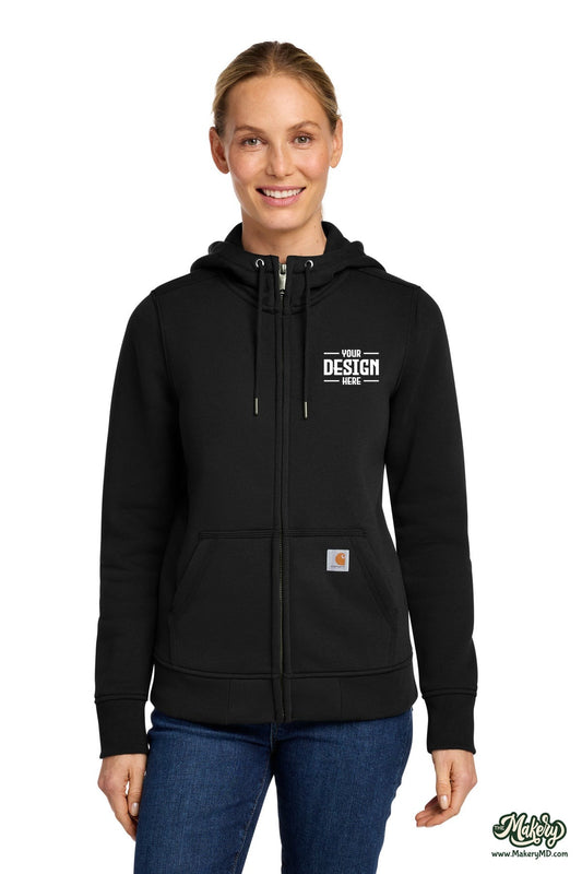 Carhartt Women's Clarksburg Full-Zip Hoodie. CT102788 (Choose Your Design)