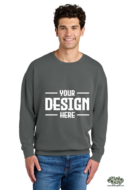 Comfort Colors Lightweight Crewneck Sweatshirt. 1466 (Choose Your Design)