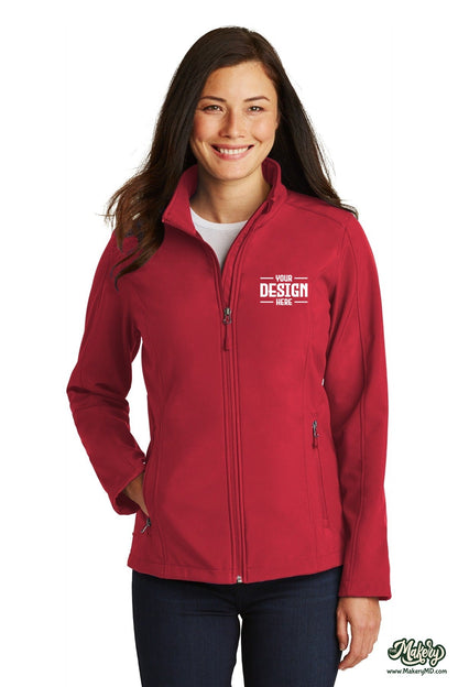 Port Authority Ladies Core Soft Shell Jacket. L317 (Choose Your Design)
