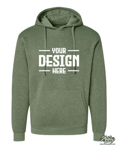 Unisex Elevated Fleece Hoodie Sweatshirt. 6926 (Choose Your Design)