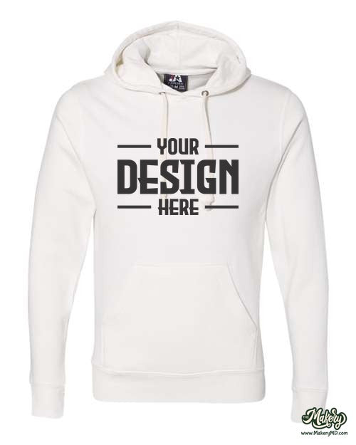 Men's Triblend Fleece Hooded Sweatshirt. 8871 (Choose Your Design)