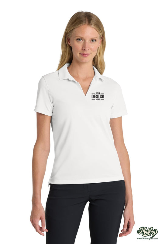 Nike Women's Dri-FIT Micro Pique 2.0 Polo. NKDC1991 (Choose Your Design)