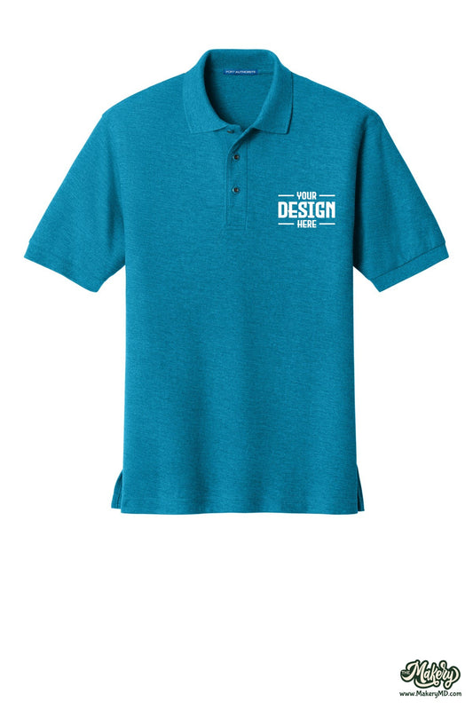 Port Authority Silk Touch Polo. K500 (Choose Your Design)