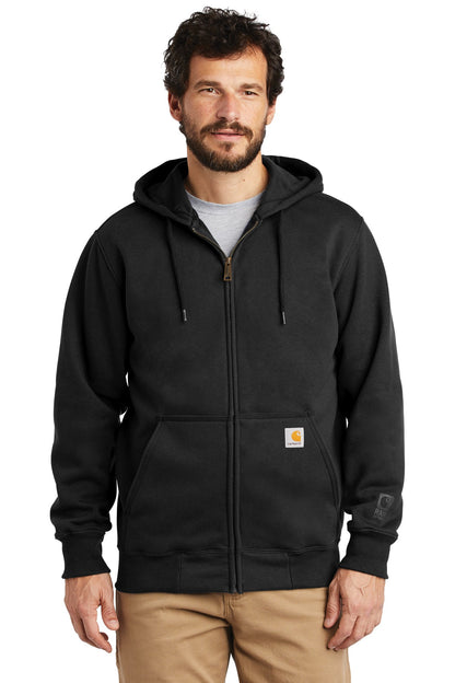 Carhartt Rain Defender  Paxton Heavyweight Hooded Zip-Front Sweatshirt. CT100614