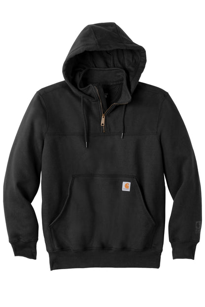 Carhartt Rain Defender  Paxton Heavyweight Hooded Zip Mock Sweatshirt. CT100617 (Ink)