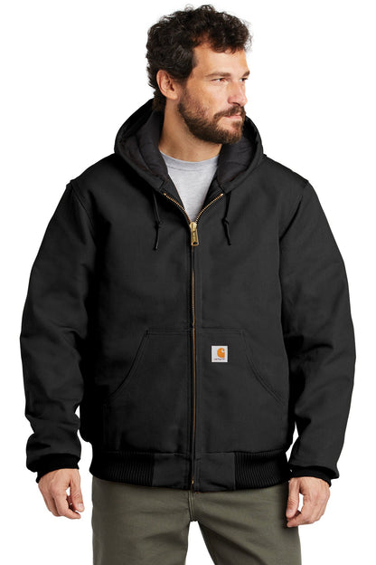 Carhartt  Quilted-Flannel-Lined Duck Active Jac. CTSJ140 (Embroidery)