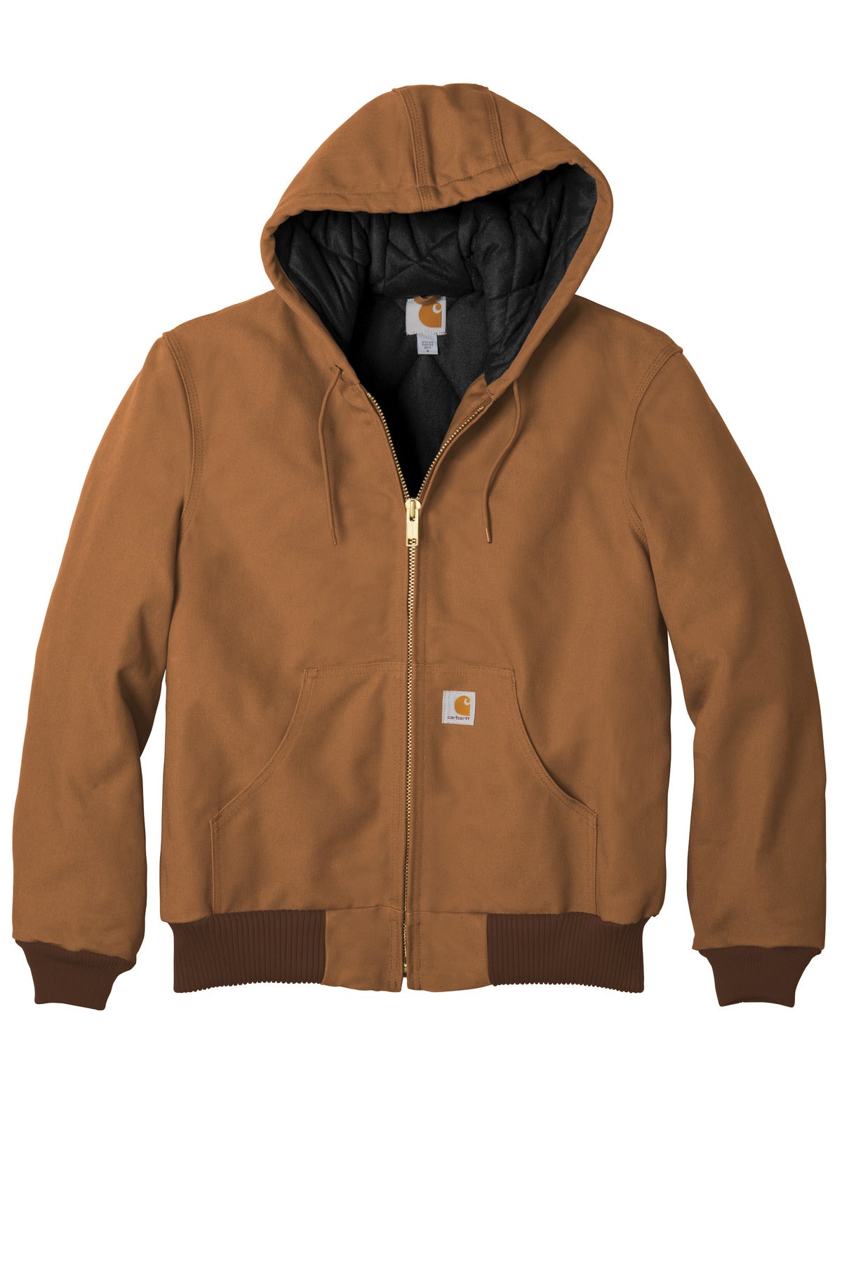 Carhartt  Quilted-Flannel-Lined Duck Active Jac. CTSJ140 (Embroidery)