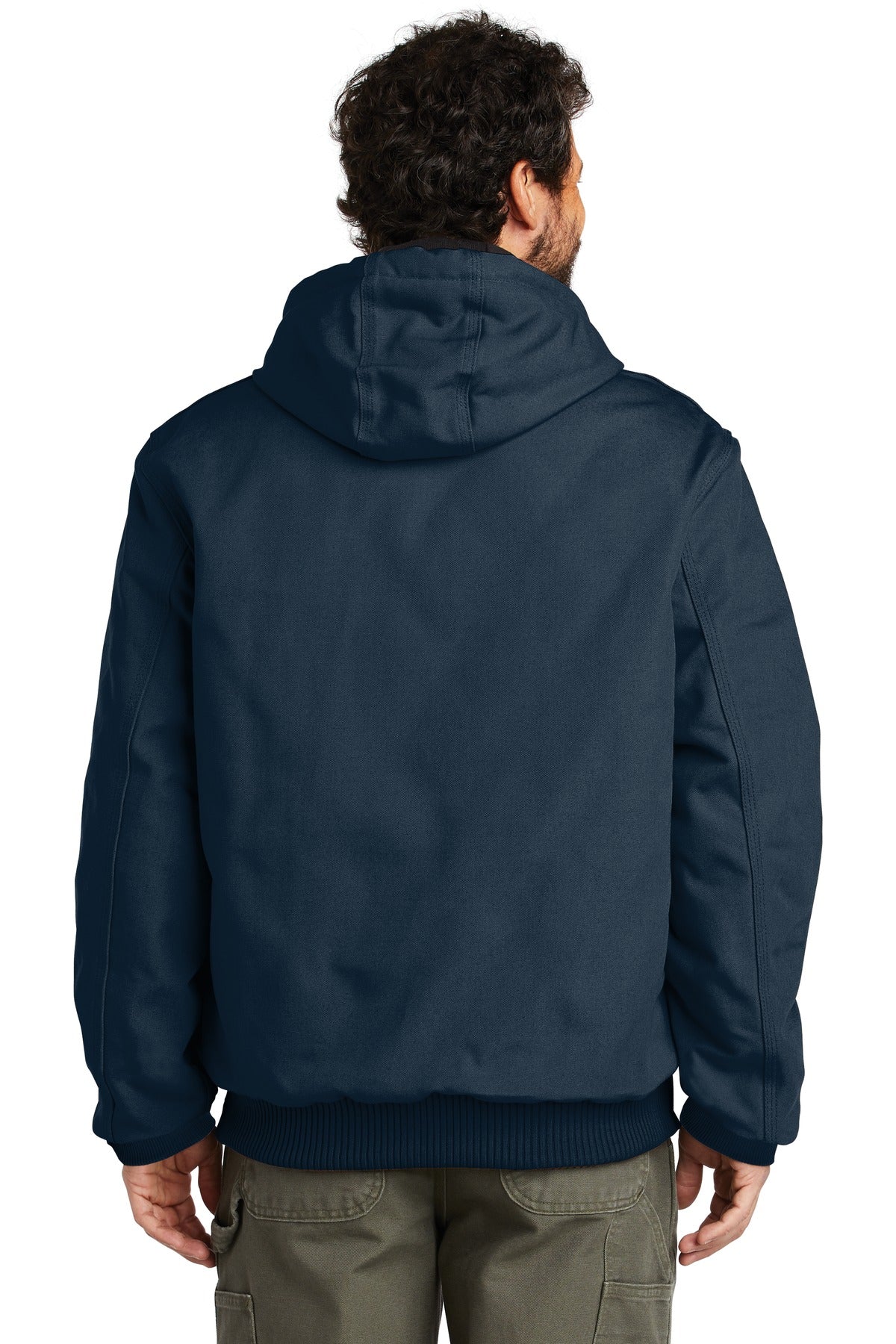 Carhartt  Quilted-Flannel-Lined Duck Active Jac. CTSJ140 (Embroidery)