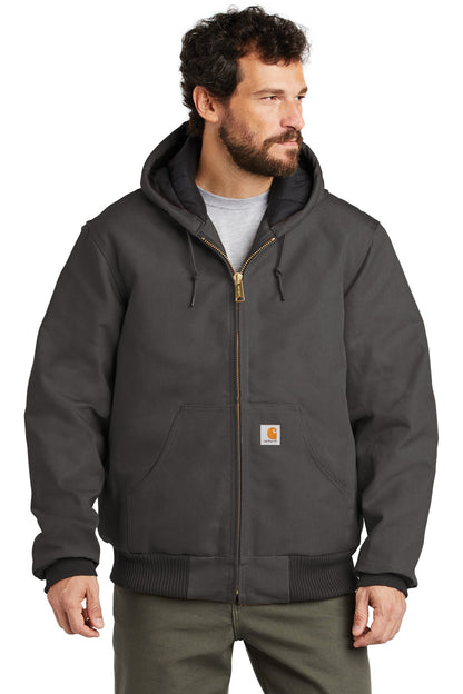 Carhartt  Quilted-Flannel-Lined Duck Active Jac. CTSJ140 (Embroidery)