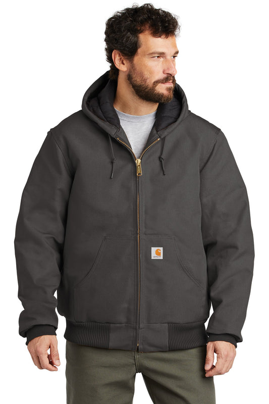 Carhartt  Quilted-Flannel-Lined Duck Active Jac. CTSJ140 (Embroidery)