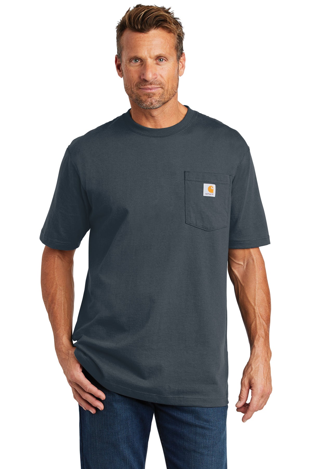 Carhartt  Tall Workwear Pocket Short Sleeve T-Shirt. CTTK87