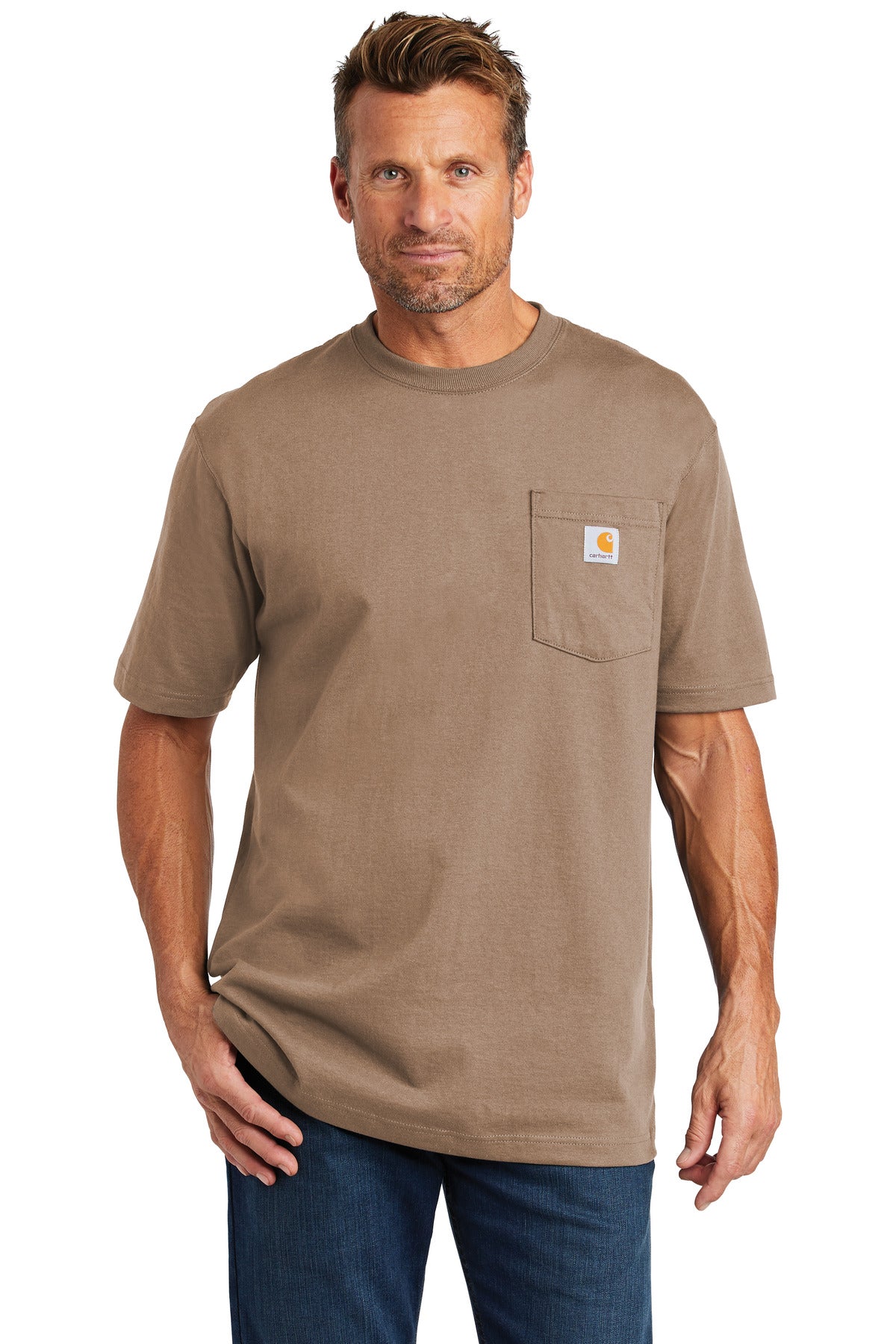 Carhartt  Tall Workwear Pocket Short Sleeve T-Shirt. CTTK87