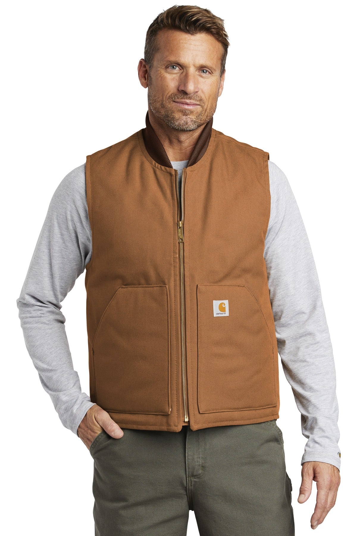 Carhartt Duck Vest. CTV01 (Embroidery)