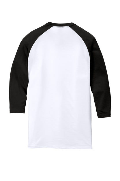 District  Perfect Tri 3/4-Sleeve Raglan. DM136