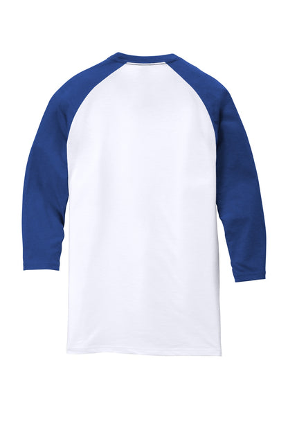 District  Perfect Tri 3/4-Sleeve Raglan. DM136