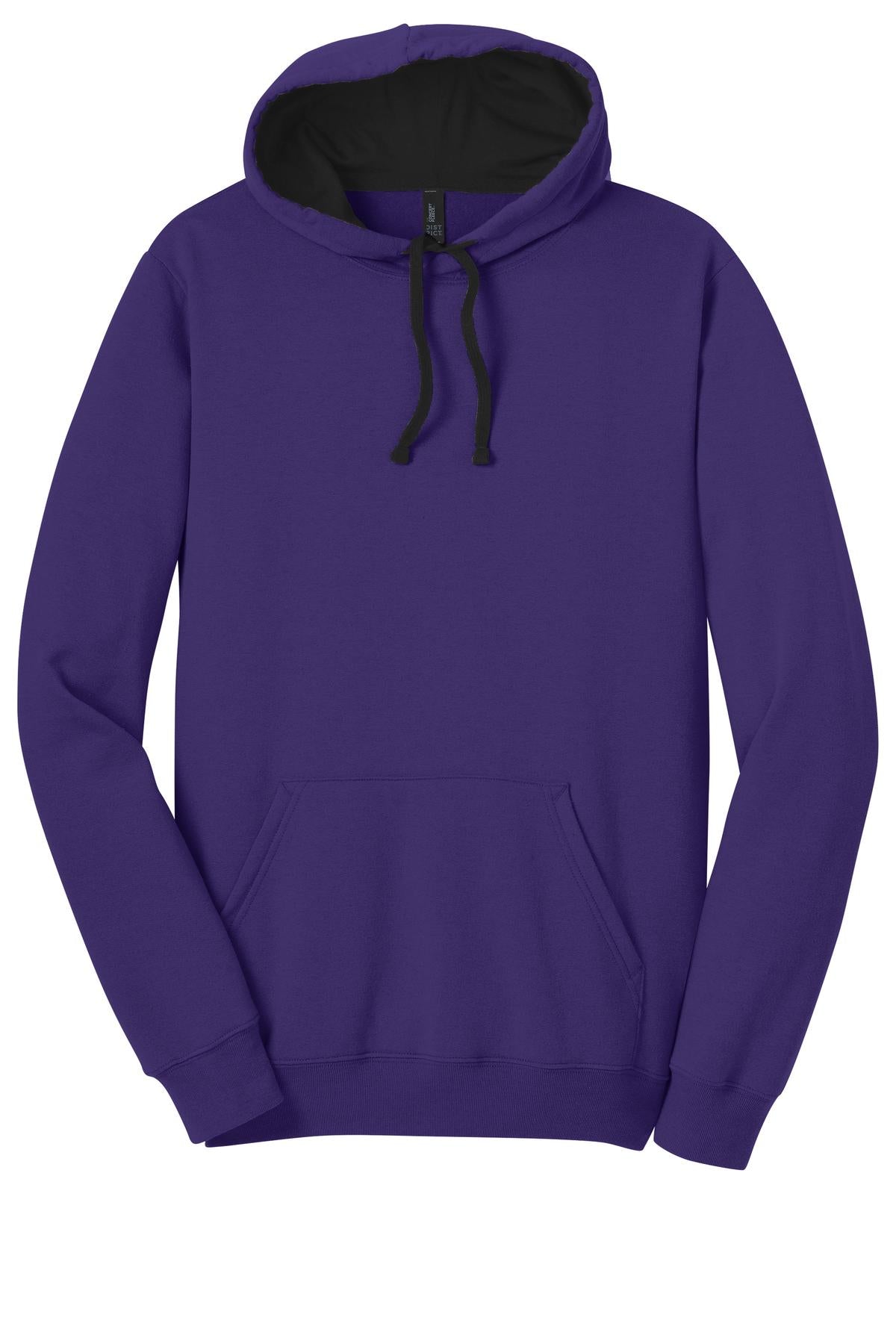 District The Concert Fleece Hoodie. DT810 (Embroidery)