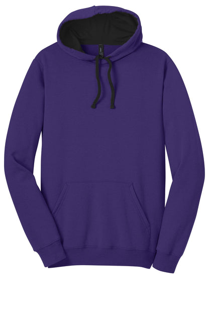 District The Concert Fleece Hoodie. DT810 (Embroidery)