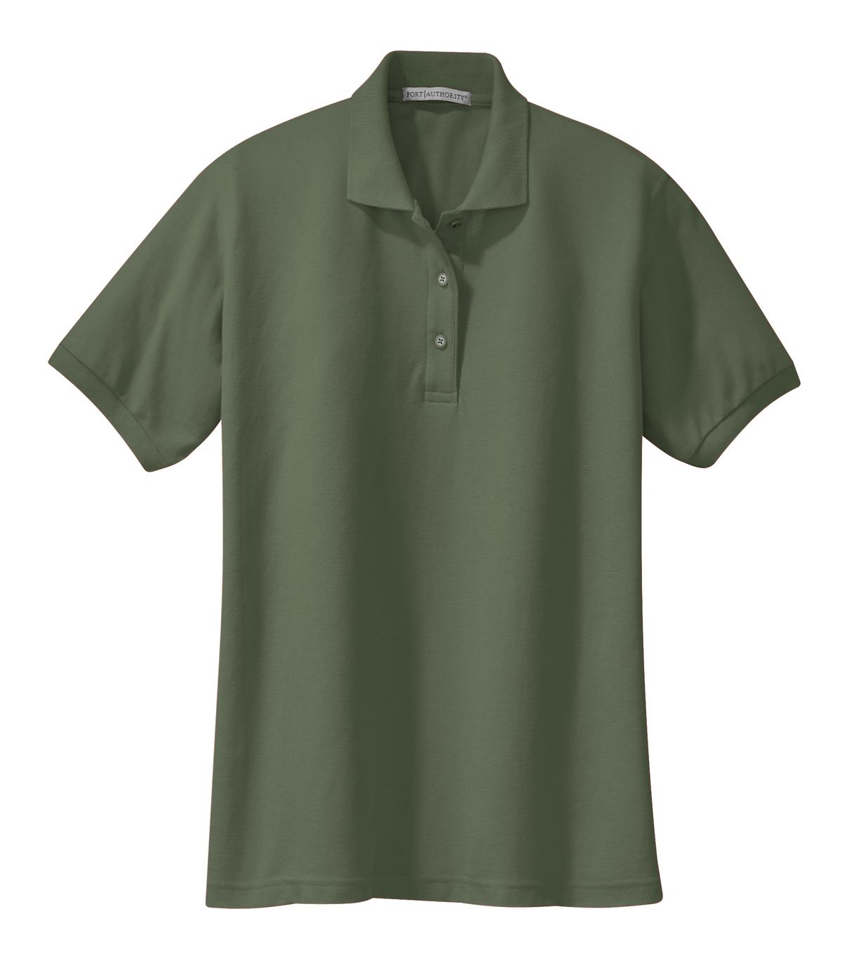 Port Authority® Ladies Silk Touch™ Polo (Colors: Green, Yellow) L500