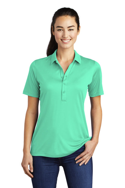 Sport-Tek Ladies Posi-UV  Pro Polo.  LST520 (Ink)