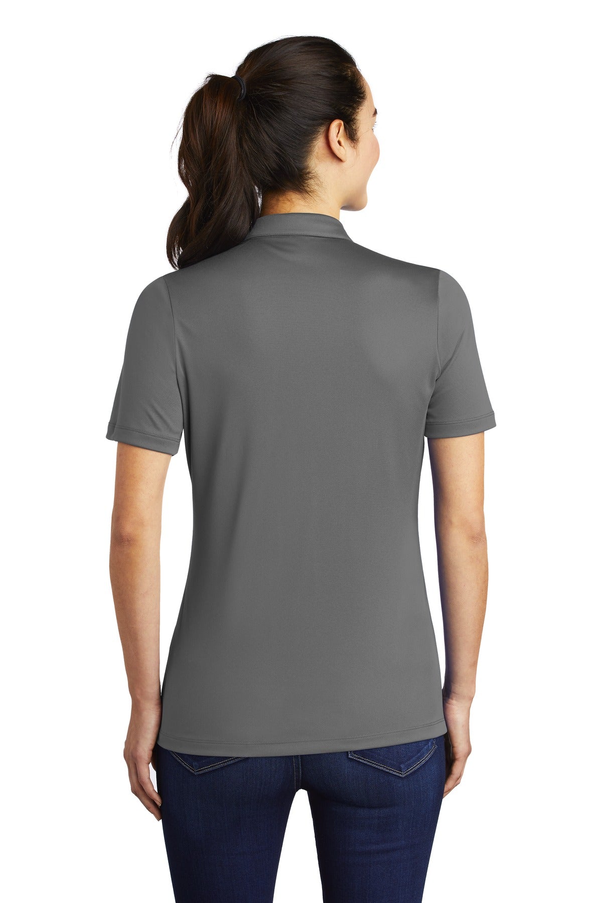 Sport-Tek Ladies Posi-UV  Pro Polo.  LST520 (Ink)