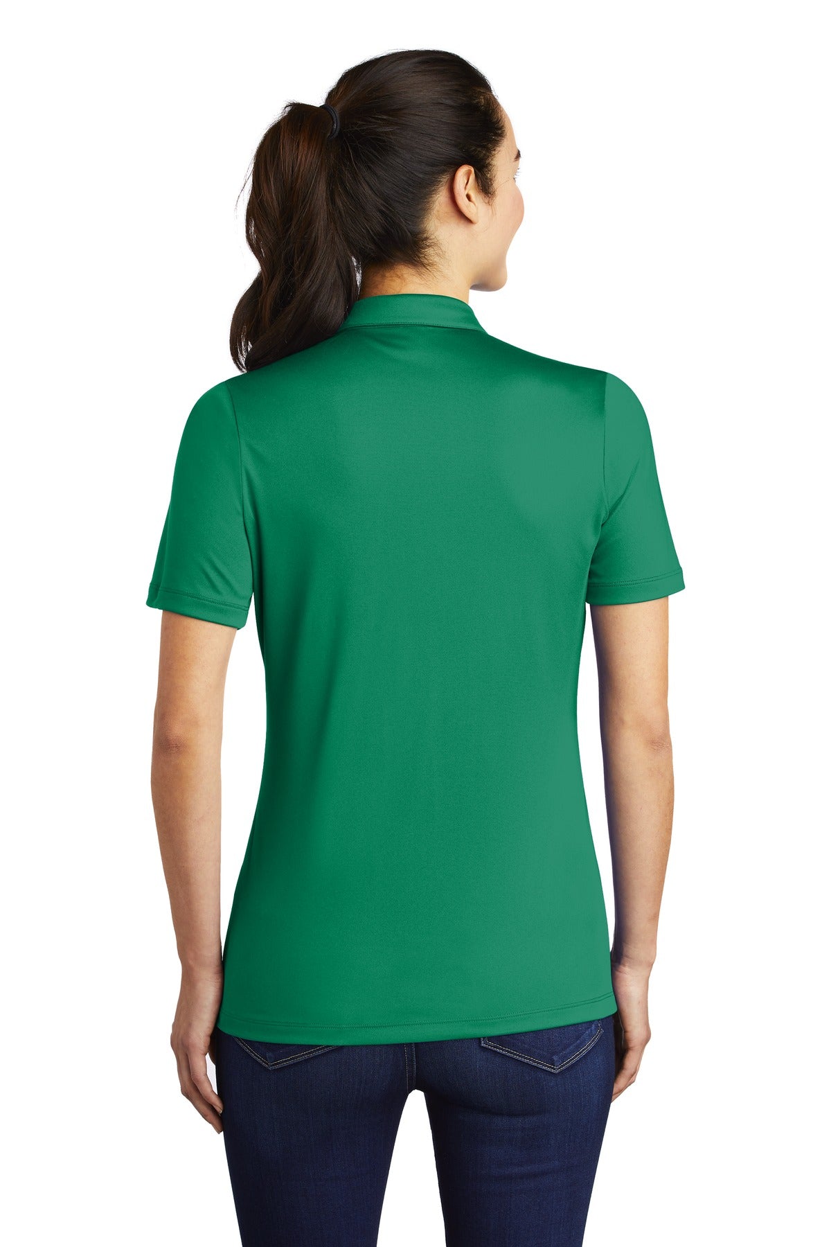 Sport-Tek Ladies Posi-UV  Pro Polo.  LST520 (Ink)
