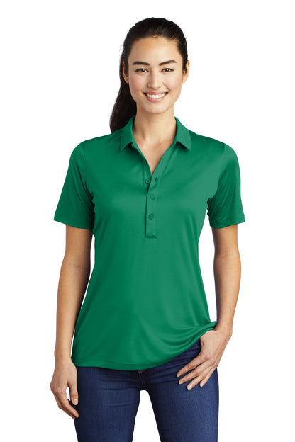 Sport-Tek Ladies Posi-UV  Pro Polo.  LST520 (Ink)