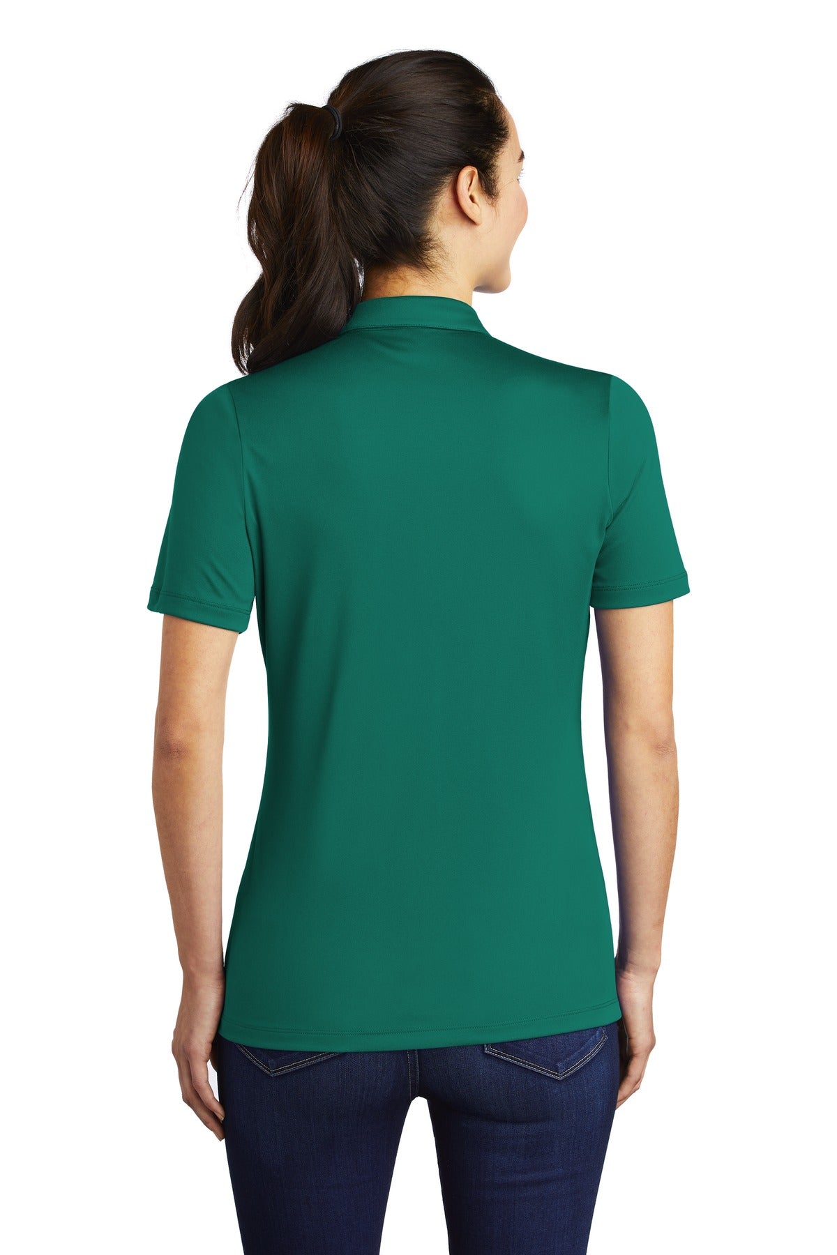 Sport-Tek Ladies Posi-UV  Pro Polo.  LST520 (Ink)