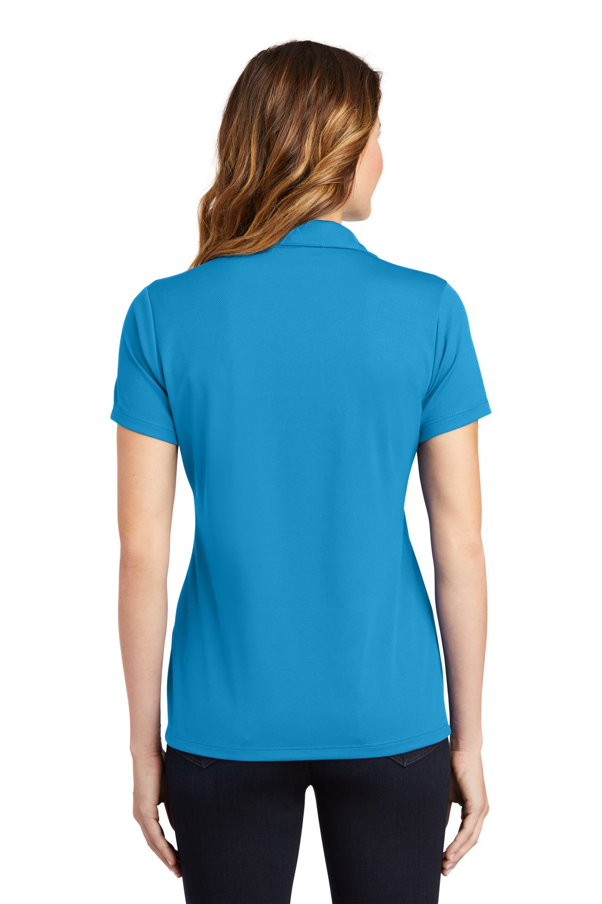 Sport-Tek Ladies PosiCharge RacerMesh Polo. (Light Colors) LST640 (Embroidery)