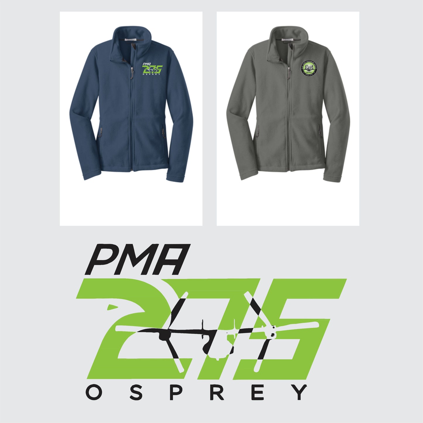 PMA 275 Fleece Full Zip Jacket (Ladies) [L217]