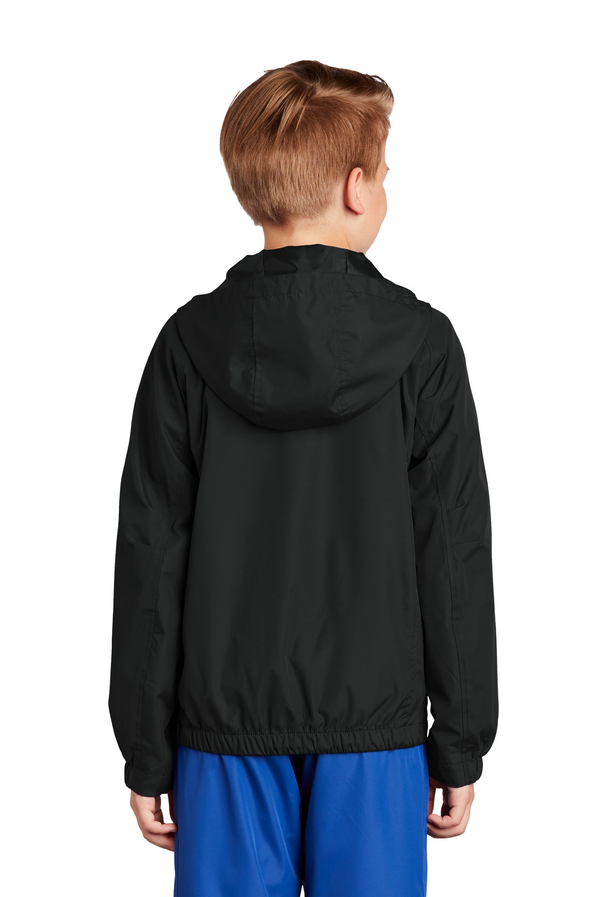 Sport-Tek Youth Hooded Raglan Jacket. YST73