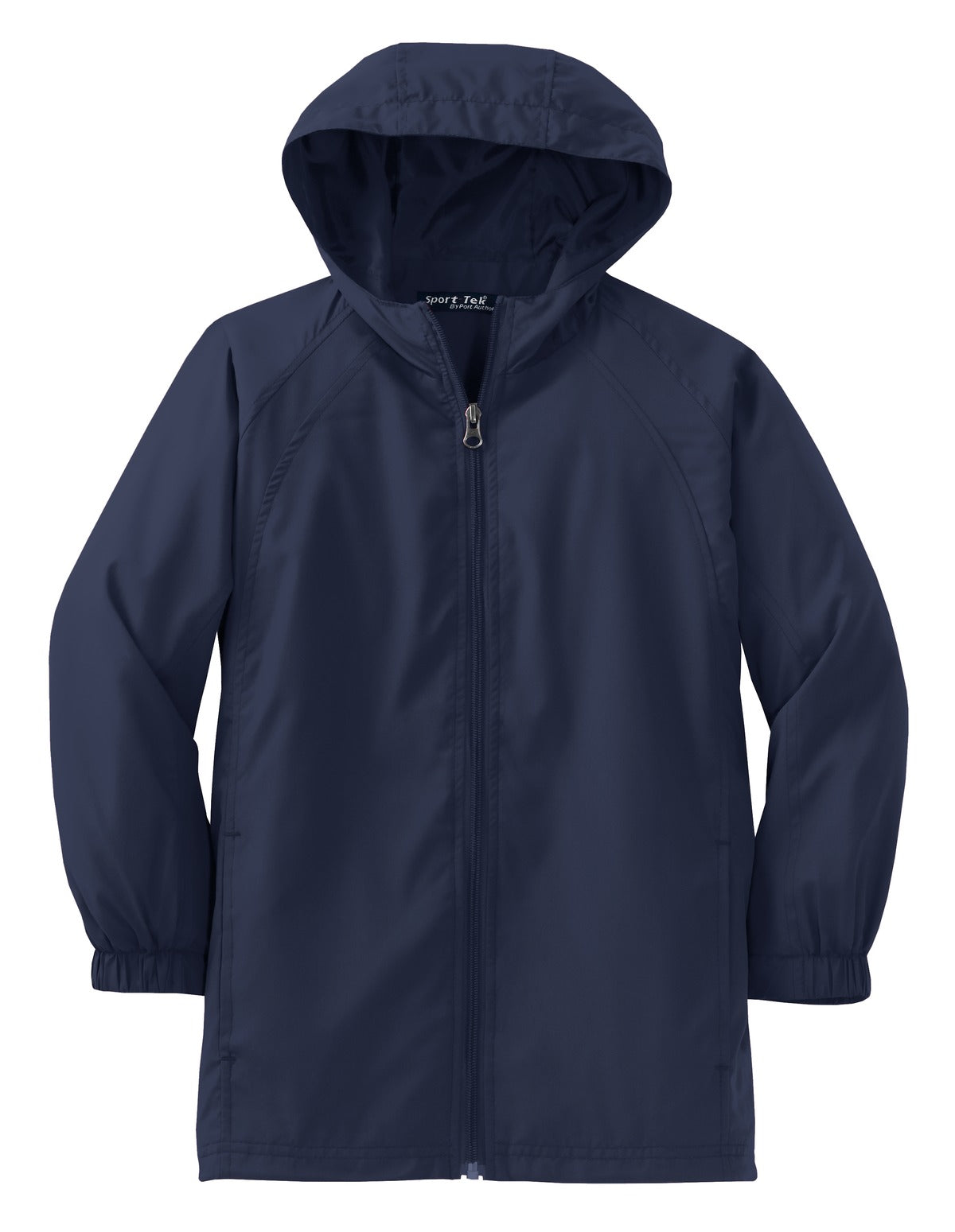 Sport-Tek Youth Hooded Raglan Jacket. YST73