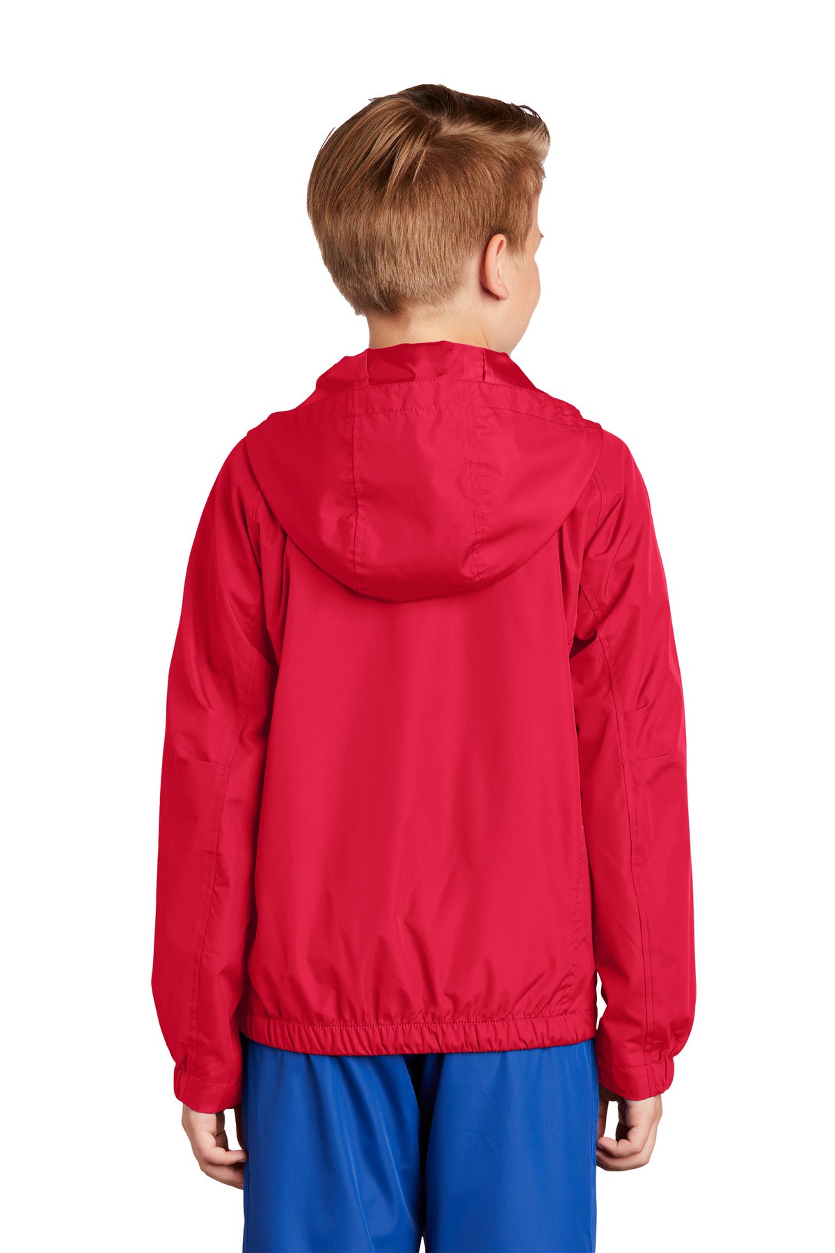 Sport-Tek Youth Hooded Raglan Jacket. YST73