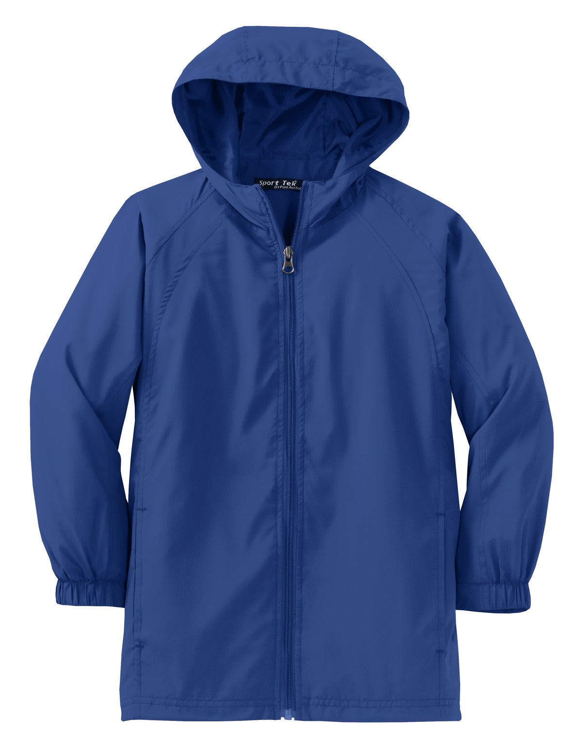 Sport-Tek Youth Hooded Raglan Jacket. YST73